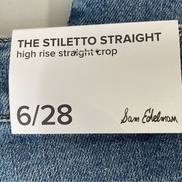 Sam Edelman The Stiletto Straight Jean - Picture 9 of 9